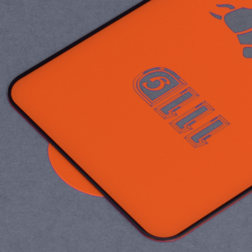 Techsuit Displayschutzfolie für OnePlus Nord CE 2 Lite 5G / Realme Narzo 50 / 9 5G / 9i / 9 Pro, gehärtetes Glas, Full Glue, 111D, Schwarz