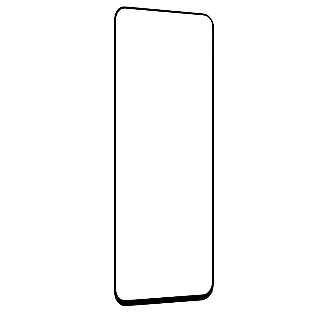 Techsuit Displayschutzfolie für OnePlus Nord CE 2 Lite 5G / Realme Narzo 50 / 9 5G / 9i / 9 Pro, gehärtetes Glas, Full Glue, 111D, Schwarz