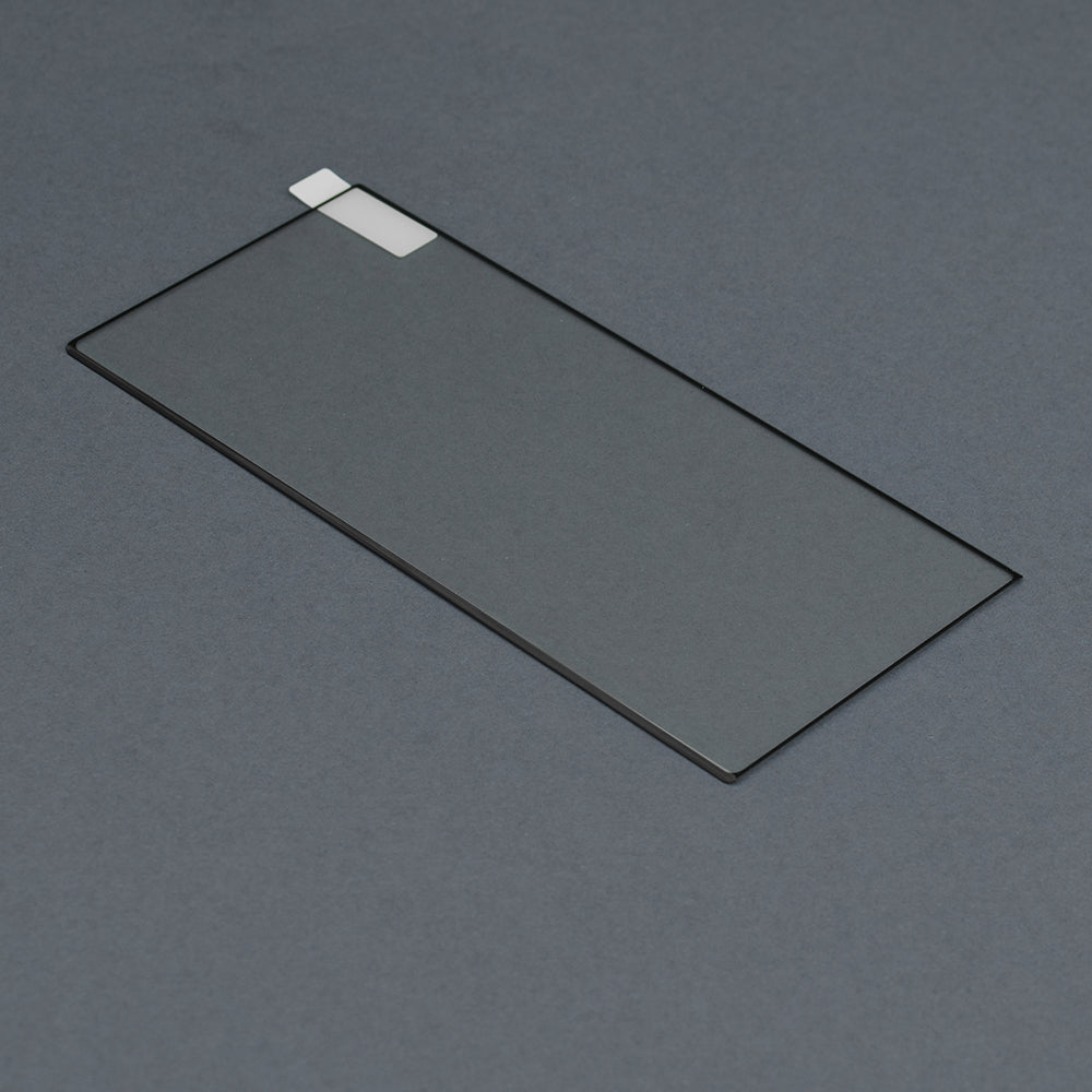 Techsuit Displayschutzfolie für Samsung Galaxy Note 10+ 5G N976 / Note 10+ N975, gehärtetes Glas, Full Glue, 111D, Schwarz