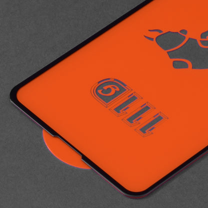 Techsuit Displayschutzfolie für Samsung Galaxy S10e G970, gehärtetes Glas, Full Glue, 111D, Schwarz