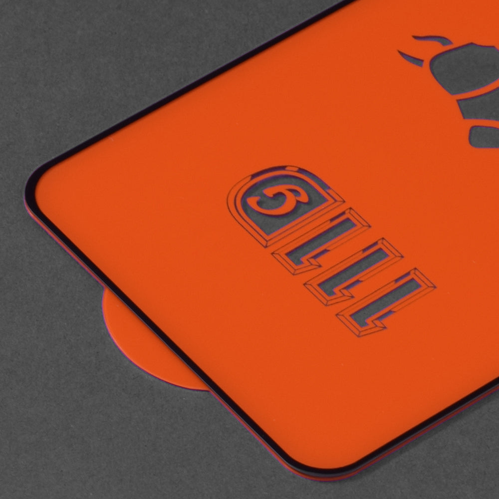 Techsuit Displayschutzfolie für Samsung Galaxy S21+ 5G G996, gehärtetes Glas, Full Glue, 111D, Schwarz