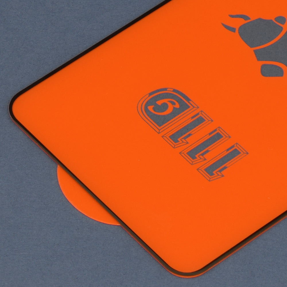 Techsuit schermbeschermfolie voor Xiaomi 11 Lite 5G NE / Mi 11 Lite 5G / 11 Lite, gehard glas, full glue, 111D, zwart