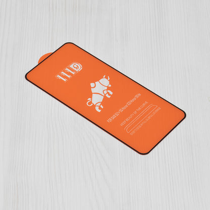 Techsuit Screen Protector Film for Xiaomi Poco X6 Pro, Tempered Glass, Full Glue, 111D, Black