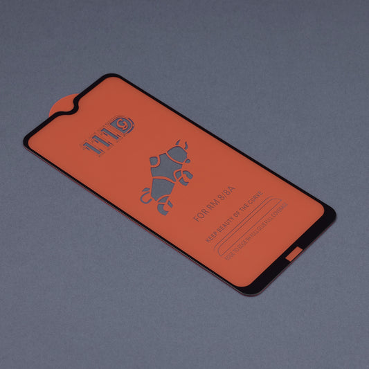 Techsuit schermbeschermfolie voor Xiaomi Redmi 8A / 8, gehard glas, full glue, 111D, zwart