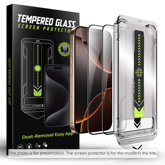 Schermbeveiligingsfolie Techsuit TitanGlass CrystalHD voor Samsung Galaxy S25 FE, Gehard Glas, Volledige Lijm