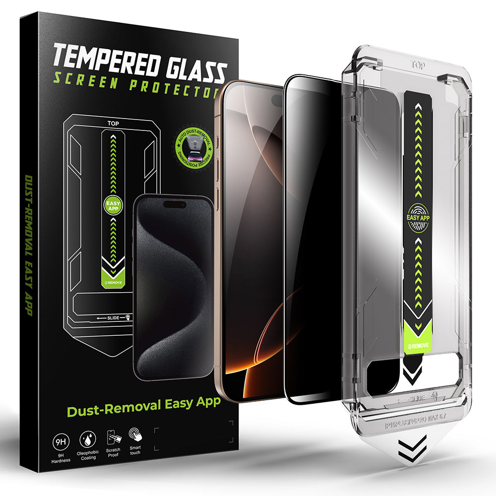 Privacy Screen Protector Techsuit TitanGlass for Apple iPhone 11 Pro / XS / X, Tempered Glass, Full Glue