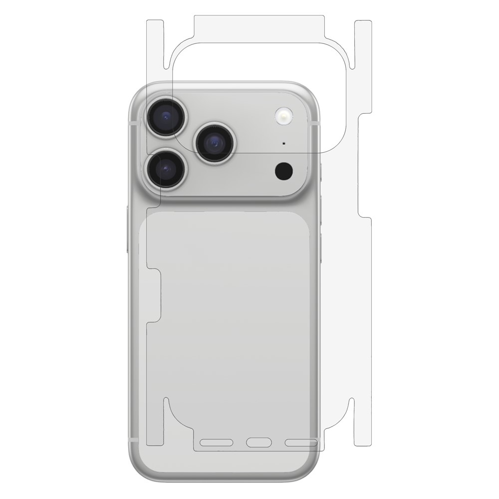 OEM Achterkant Beschermfolie voor Apple iPhone 17 Pro, Plastic