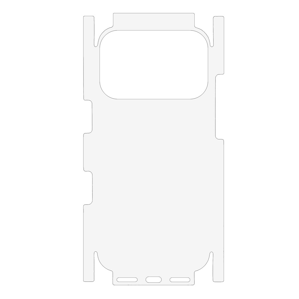 OEM Achterkant Beschermfolie voor Apple iPhone 17 Pro Max, Plastic