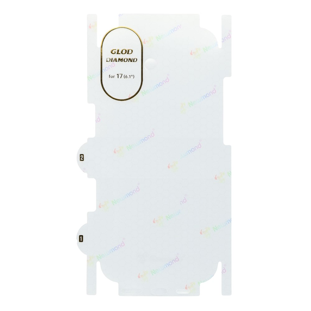 OEM Achterkant Beschermfolie voor Apple iPhone 17, Plastic