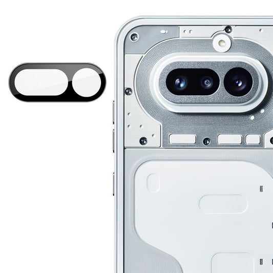Techsuit Achtercamera Beschermfolie voor Nothing Phone (4a), Gehard Glas, Zwart