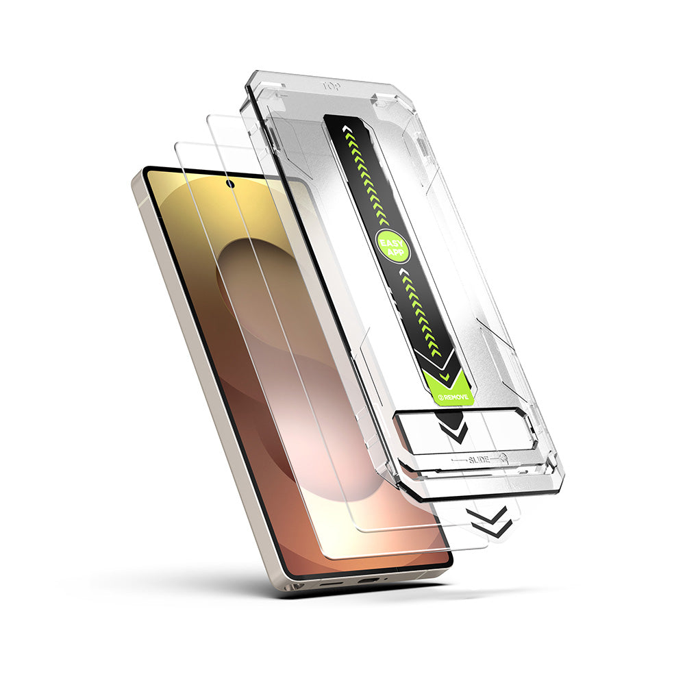 Techsuit TitanGlass CrystalHD Schutzfolie für Samsung Galaxy A17 5G / A16 5G A166 / A16 4G A165, gehärtetes Glas, 2 Stück Set