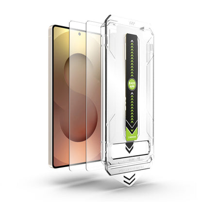 Techsuit TitanGlass CrystalHD Schutzfolie für Samsung Galaxy A17 5G / A16 5G A166 / A16 4G A165, gehärtetes Glas, 2 Stück Set