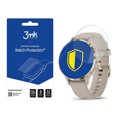 3MK Arc Schutzfolie für Garmin Venu 3S, 3er-Set, Kunststoff