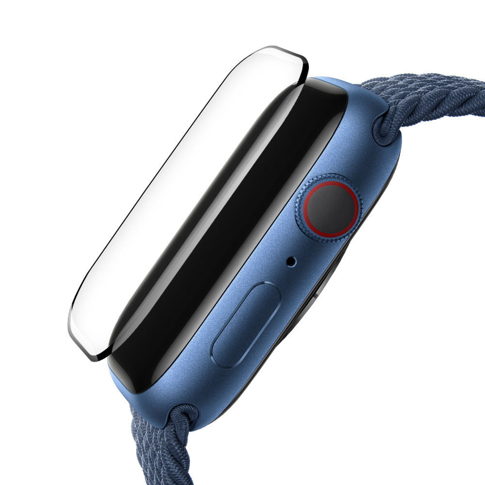 Blueo High Molecule Beschermfolie voor Apple Watch 40mm Series, Gehard Glas, Zwart