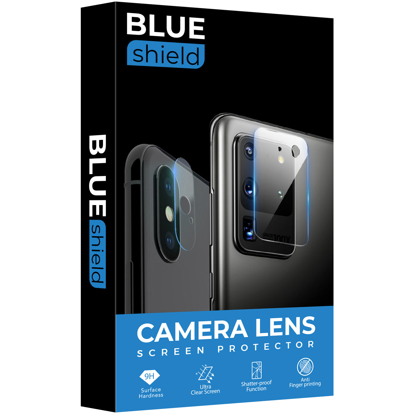 Blue Shield Supreme Flex Beschermfolie voor Achtercamera voor OnePlus 8, Plastic