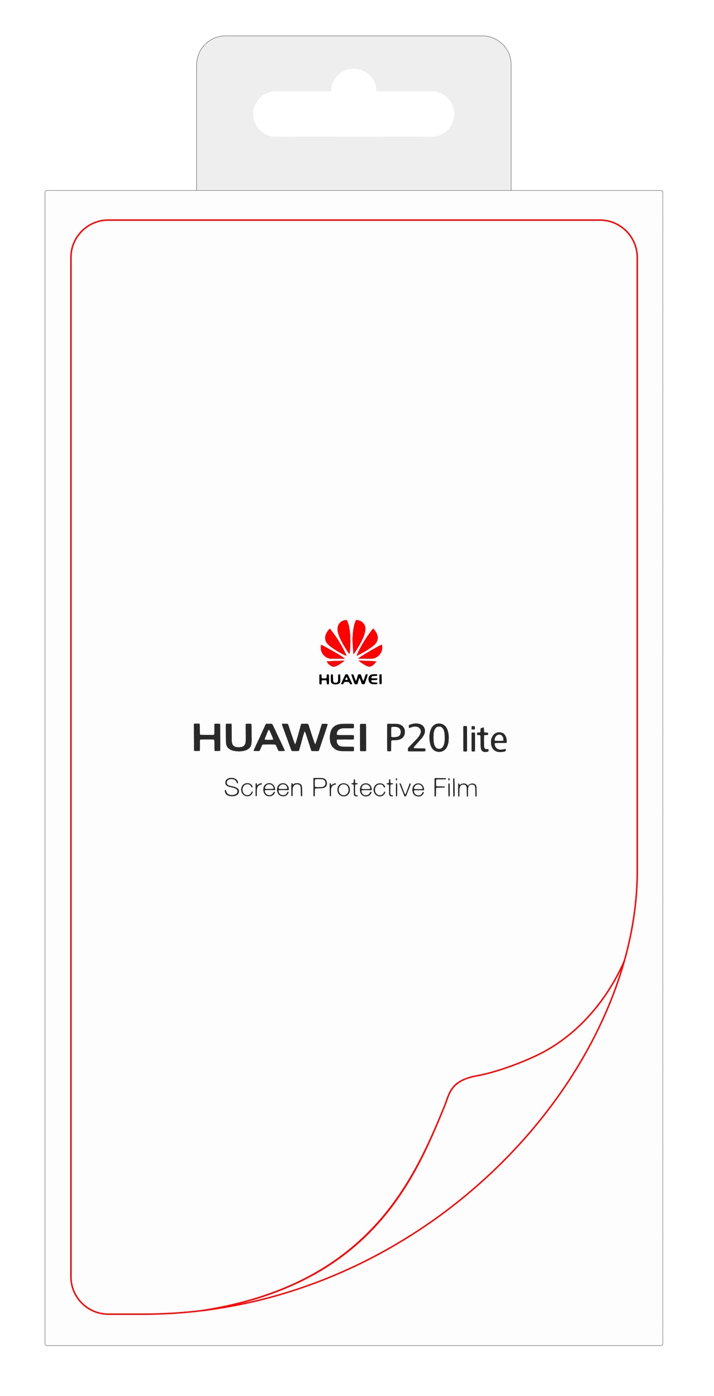 Schermbeschermer voor Huawei P20 Lite, Plastic 51992311