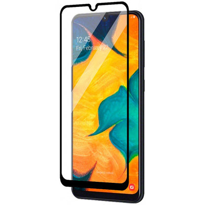 OEM Scherm Beschermer voor Huawei P30 lite New Edition / P30 lite, Glas Afgeschermd, Vol Lijm, 6D, Zwart