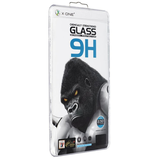 X-One Displayschutzfolie für Samsung Galaxy S23 Ultra S918, gehärtetes Glas, Full Glue, 3D, Case Friendly, Schwarz