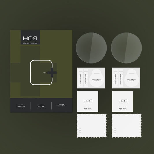 HOFI PRO+ Beschermfolie voor Huawei Watch GT 4 46mm, Set van 2 stuks, Gehard Glas