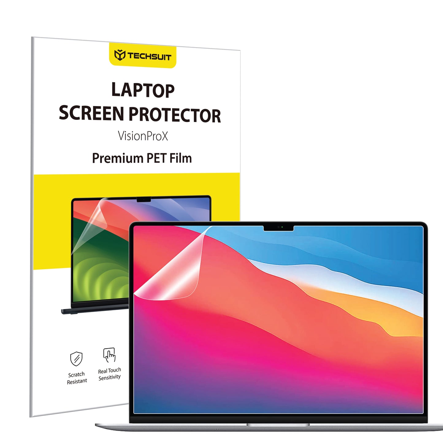 Matte Anti Blue Light Techsuit VisionProX Schermbeschermfolie voor Apple MacBook Pro 14inch (2024), Plastic