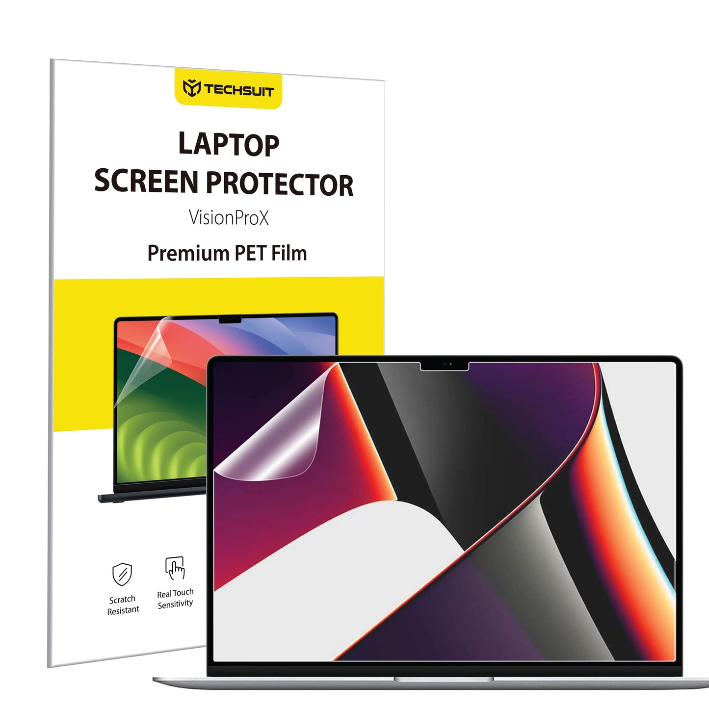 Matte Anti Blue Light Techsuit VisionProX schermbeschermfolie voor Apple MacBook Pro 16inch (2024), Plastic