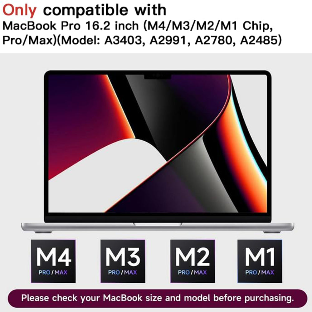 Matte Anti Blue Light Techsuit VisionProX schermbeschermfolie voor Apple MacBook Pro 16inch (2024), Plastic