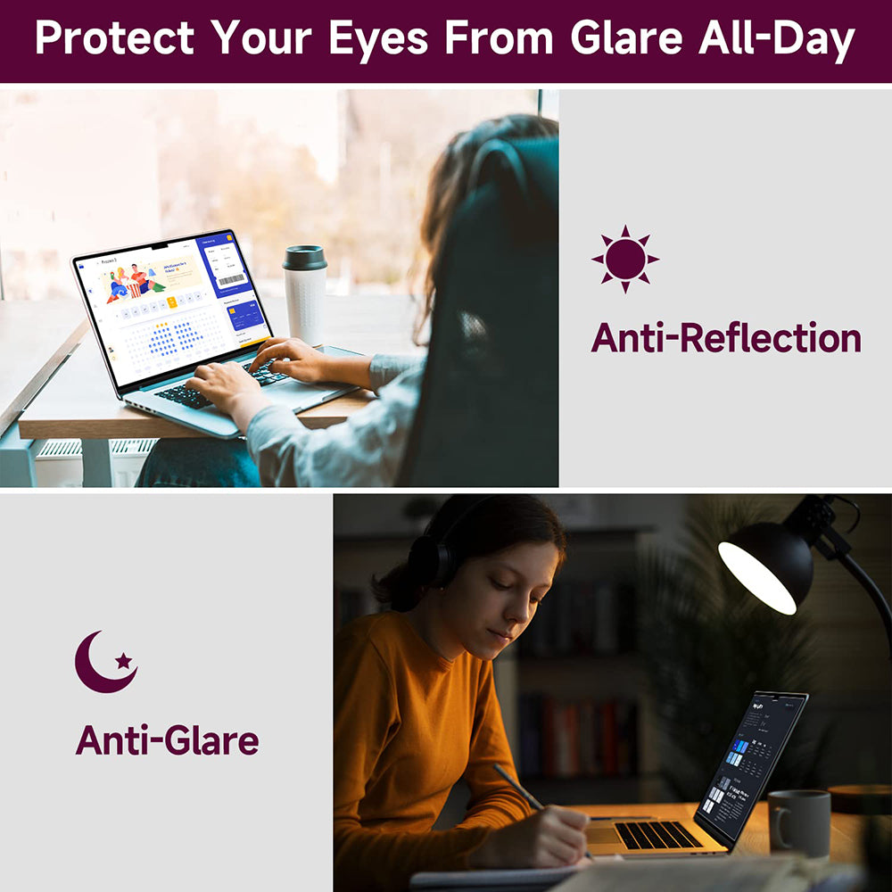 Matte Anti Blue Light Techsuit VisionProX schermbeschermfolie voor Apple MacBook Pro 16inch (2024), Plastic