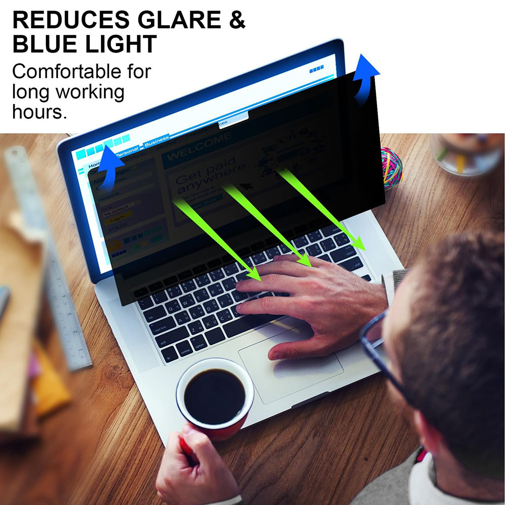 Privacy-schermfolie Techsuit VisionProX Magnetic voor Apple MacBook Pro 14inch (2024), Plastic