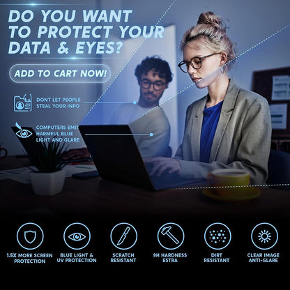 Privacy-schermfolie Techsuit VisionProX Magnetic voor Apple MacBook Pro 14inch (2024), Plastic