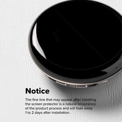 Ringke Dual Easy Pro Schutzfolie für Google Pixel Watch 4 45mm, Set 2 Stück, Kunststoff