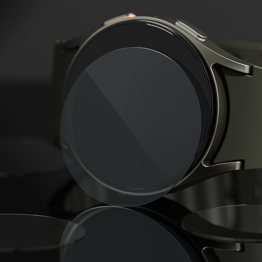 Ringke R4 Schutzfolie für Samsung Galaxy Watch7 40mm, 4er Set, Gehärtetes Glas