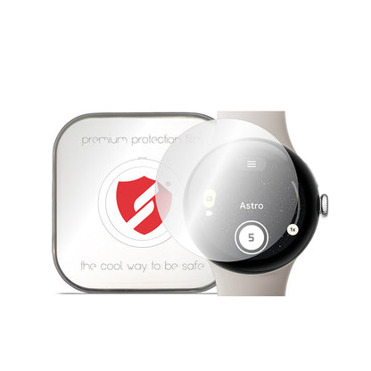Smart Protection Premium Classic Schutzfolie für Google Pixel Watch 3 45mm, 4er-Set, Kunststoff