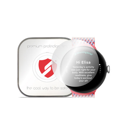 Smart Protection Premium Classic Beschermfolie voor Google Pixel Watch 4 41mm, Set van 4 stuks, Plastic