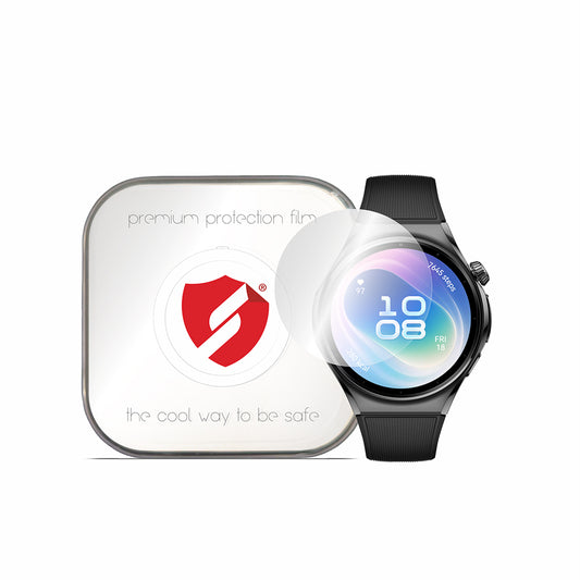 Smart Protection Premium Classic beschermfolie voor Huawei Watch 6 46 mm, kunststof, set van 4 stuks