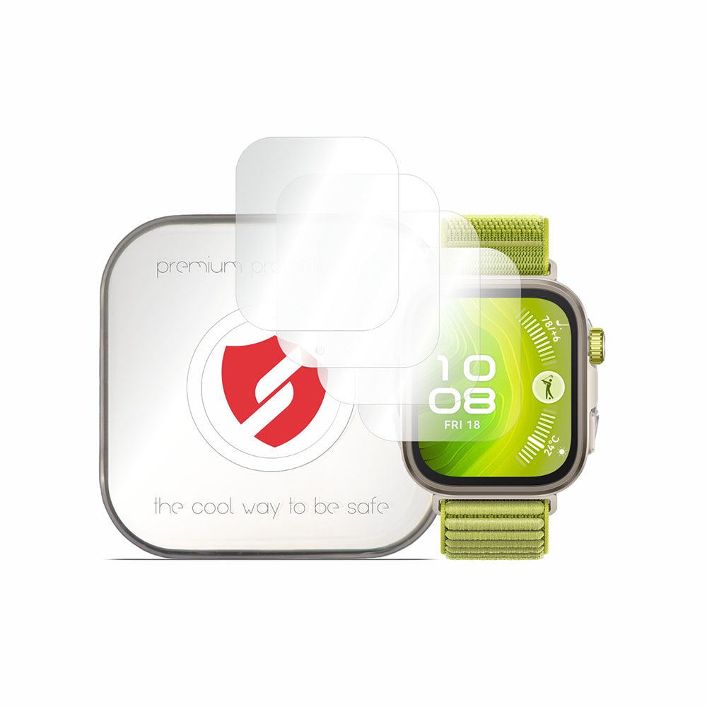 Film de protection Smart Protection Premium Classic pour Huawei Watch Fit 4 Pro, lot de 4 pièces, plastique