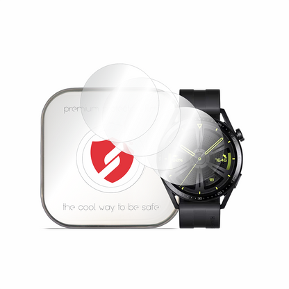 Smart Protection Premium Classic Schutzfolie für Huawei Watch GT 3 46mm, 4er-Set, Kunststoff