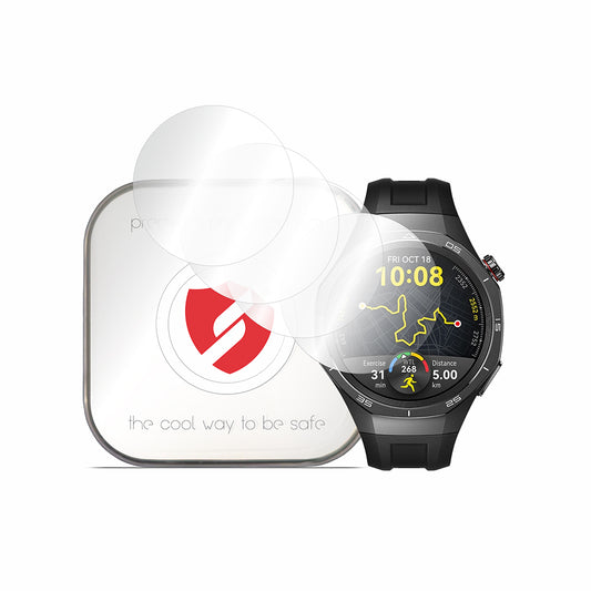 Smart Protection Premium Classic Beschermfolie voor Huawei Watch GT 5 Pro 46mm, Set van 4 stuks, Plastic
