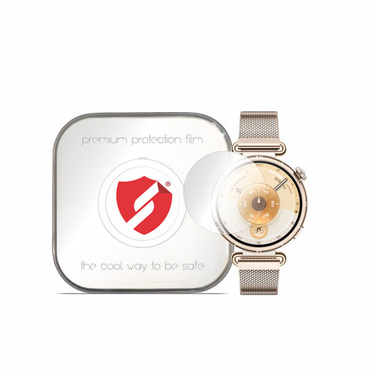 Smart Protection Premium Classic Beschermfolie voor Huawei Watch GT 6 41mm, Set van 4 stuks, Plastic