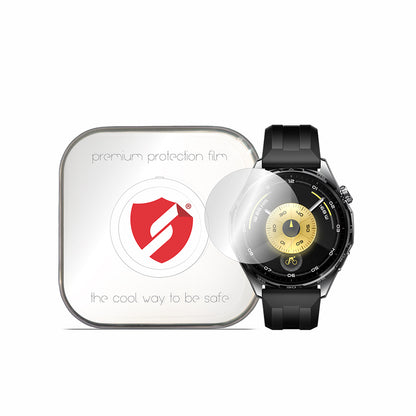 Film de protection Smart Protection Premium Classic pour Huawei Watch GT 6 46mm, lot de 4 pièces, plastique