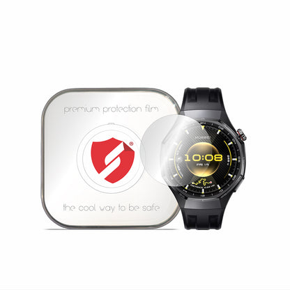 Schutzfolie Smart Protection Premium Classic für Huawei Watch GT 6 Pro, Set 4 Stück, Kunststoff