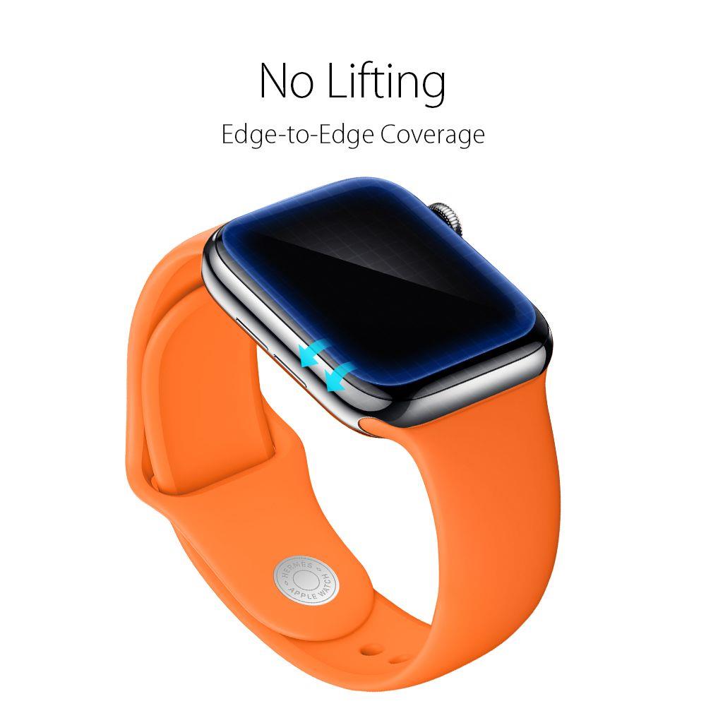 Spigen Neo Flex Schutzfolie für Apple Watch 41mm / 40mm Serie, Set 3 Stück, Kunststoff 061FL25575