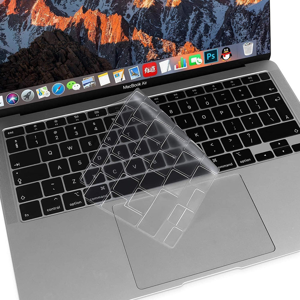 Housse de Protection Clavier Techsuit PureTypeX pour Apple MacBook Air 13 (2020), Transparente