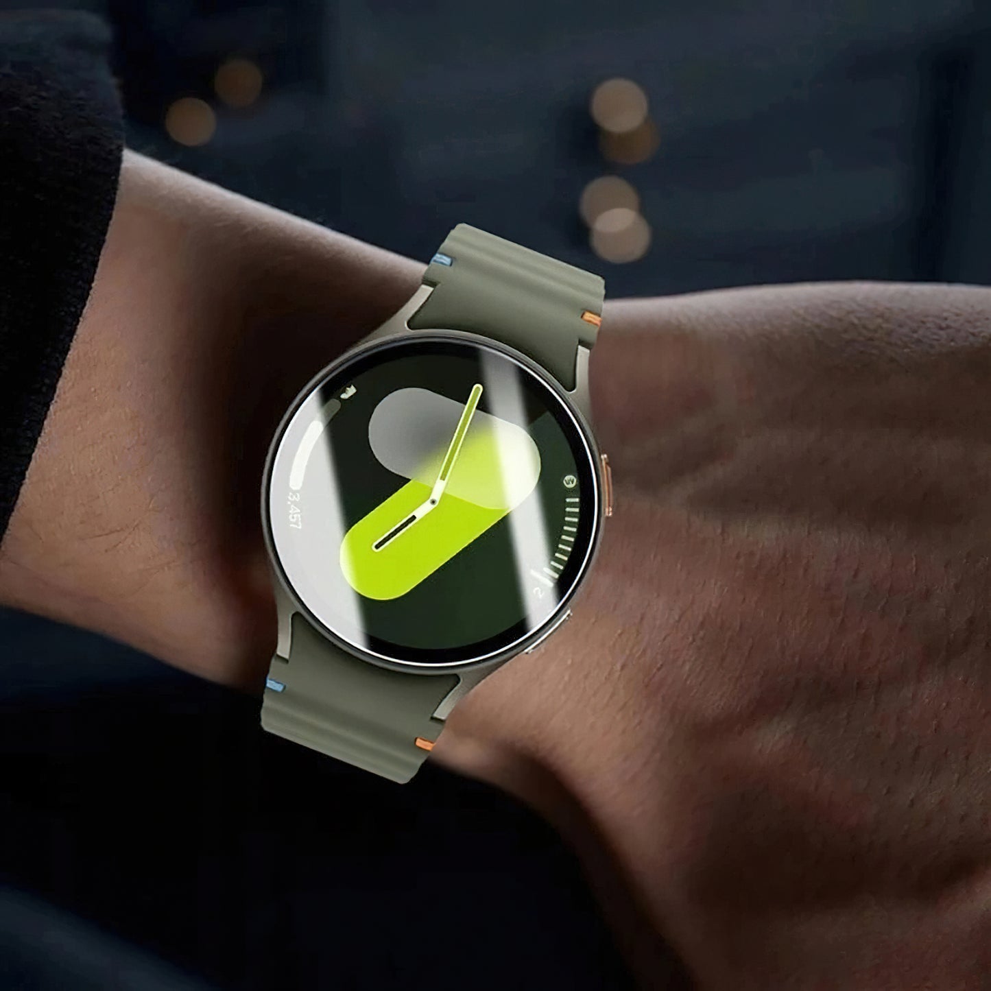 Tech-Protect Fit+ Schutzfolie für Huawei Watch GT 6 46mm, 2er Set, Gehärtetes Glas