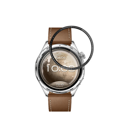 Techsuit Nano Flex Beschermfolie voor Honor Watch 6, Plastic, Set van 2 stuks, Zwart
