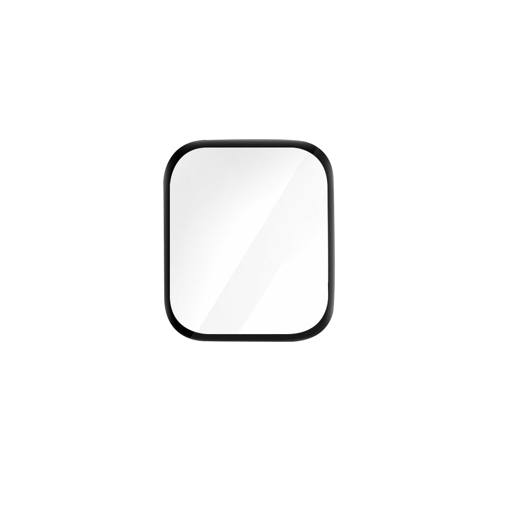 Techsuit Nano Flex Beschermfolie voor Huawei Watch Fit 4, Set van 2 stuks, Plastic, Zwart