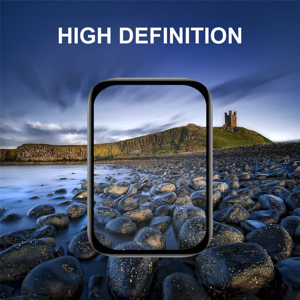 Techsuit Nano Flex Beschermfolie voor Huawei Watch Fit 4, Set van 2 stuks, Plastic, Zwart