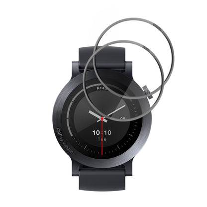 Schutzfolie Techsuit Nano Flex für Nothing CMF Watch 3 Pro, Set 2 Stück, Kunststoff, Schwarz