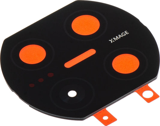 Rückkamera Glas Huawei Mate X7, Schwarz, Service Pack 51682068