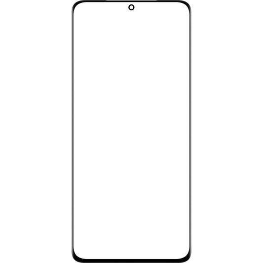 Schermglas + Edge Glue / OCA Forward Guard voor Samsung Galaxy S21 Ultra 5G G998, Zwart