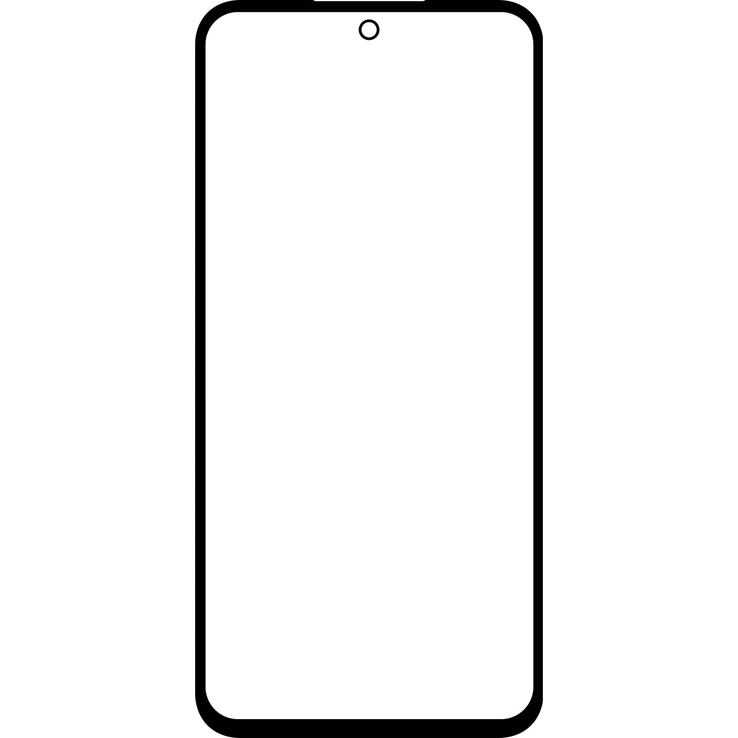 Verre d'écran + OCA Forward Shield pour Samsung Galaxy A55 5G A556, Noir